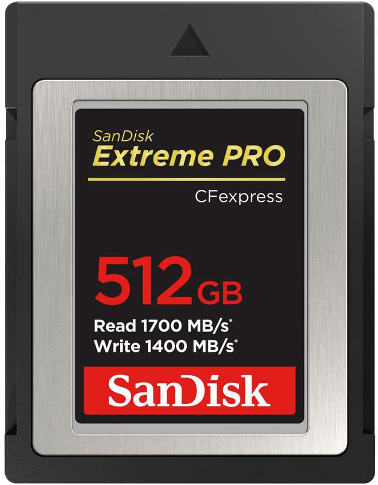 CFexpress Extreme Pro Typ B 512GB Lettore di schede SanDisk 785300152323 N. figura 1