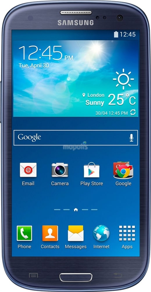 Galaxy S3 neo bleu Téléphone mobile Samsung 79458500000015 Photo n°. 1