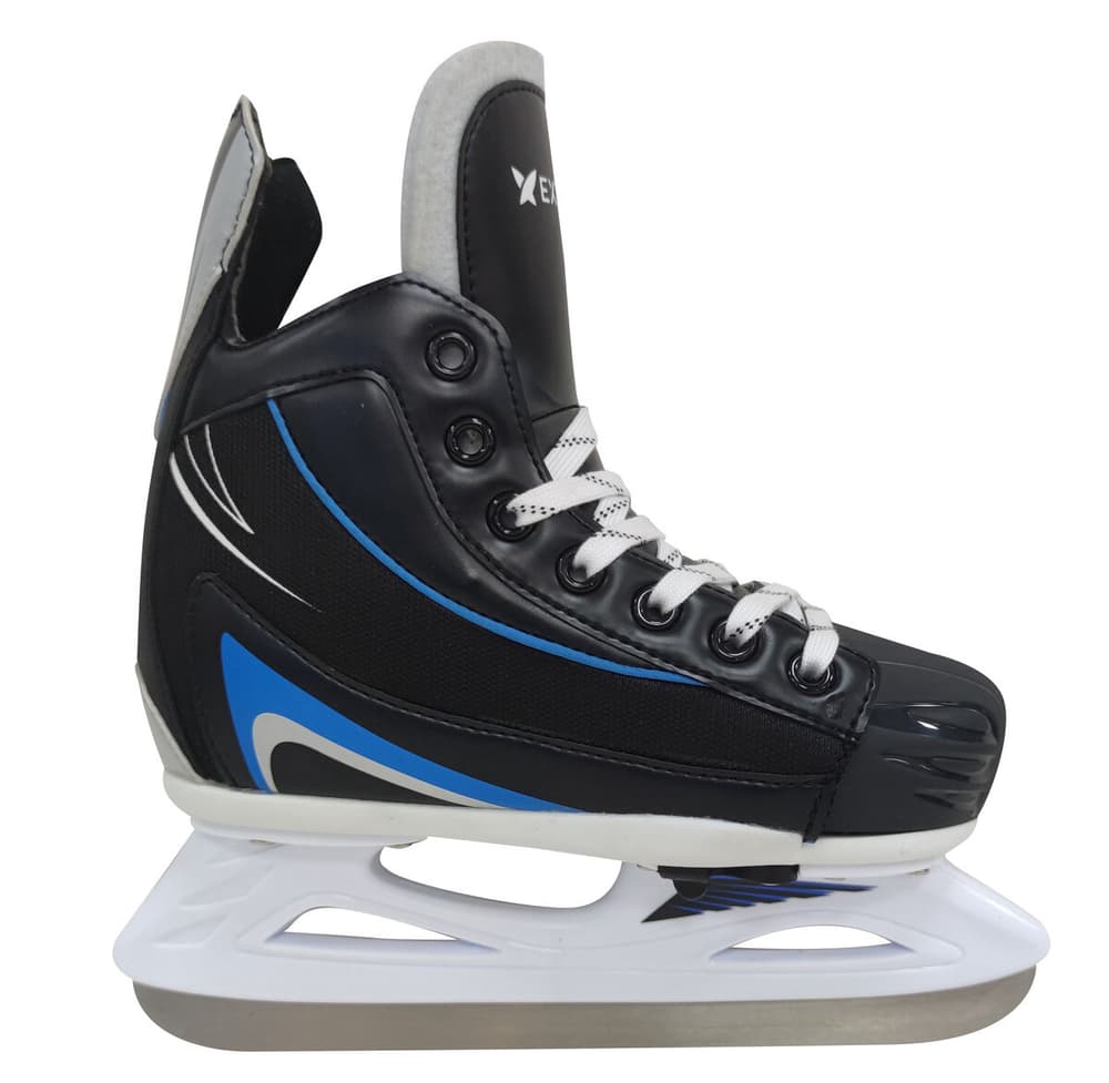 New Speed Hockey Junior Pattini da ghiaccio Extend 495759328120 Taglie 28-31 Colore nero N. figura 1