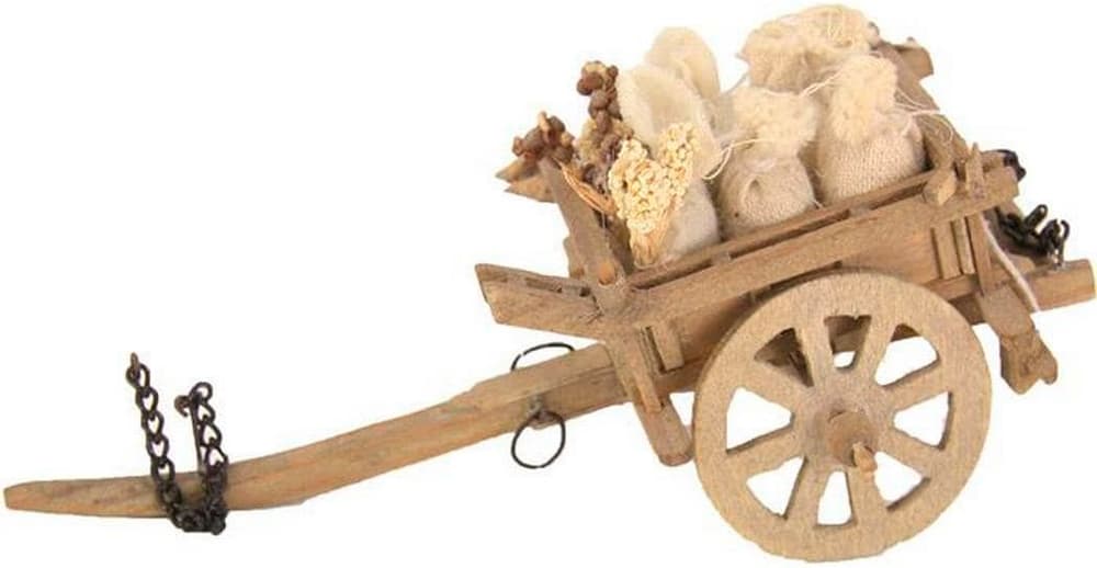 Wagen mit Säcken für 7-10 cm Figuren, Holz aus China Weihnachtsszenen Botanic-Haus 785302444201 Bild Nr. 1