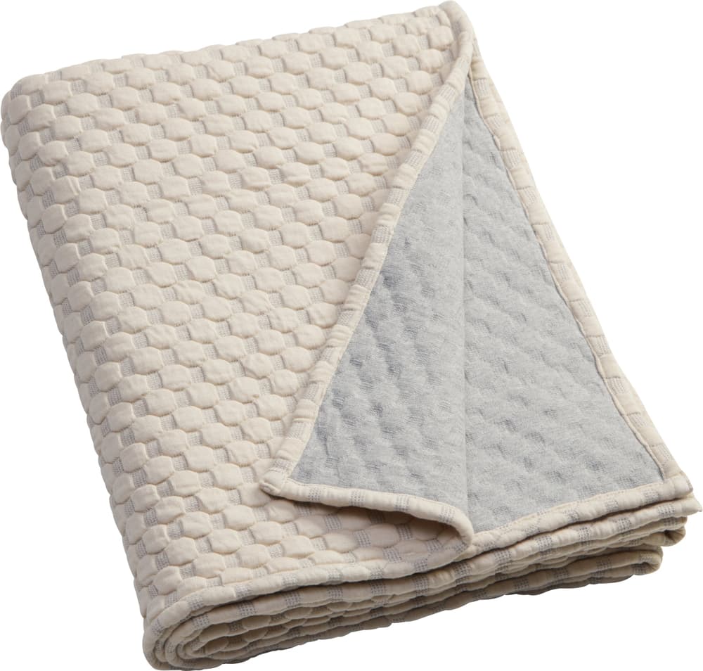 NELE Decke NELE Decke 451672218012 Farbe Creme Grösse B: 140.0 cm x H: 180.0 cm Bild Nr. 1
