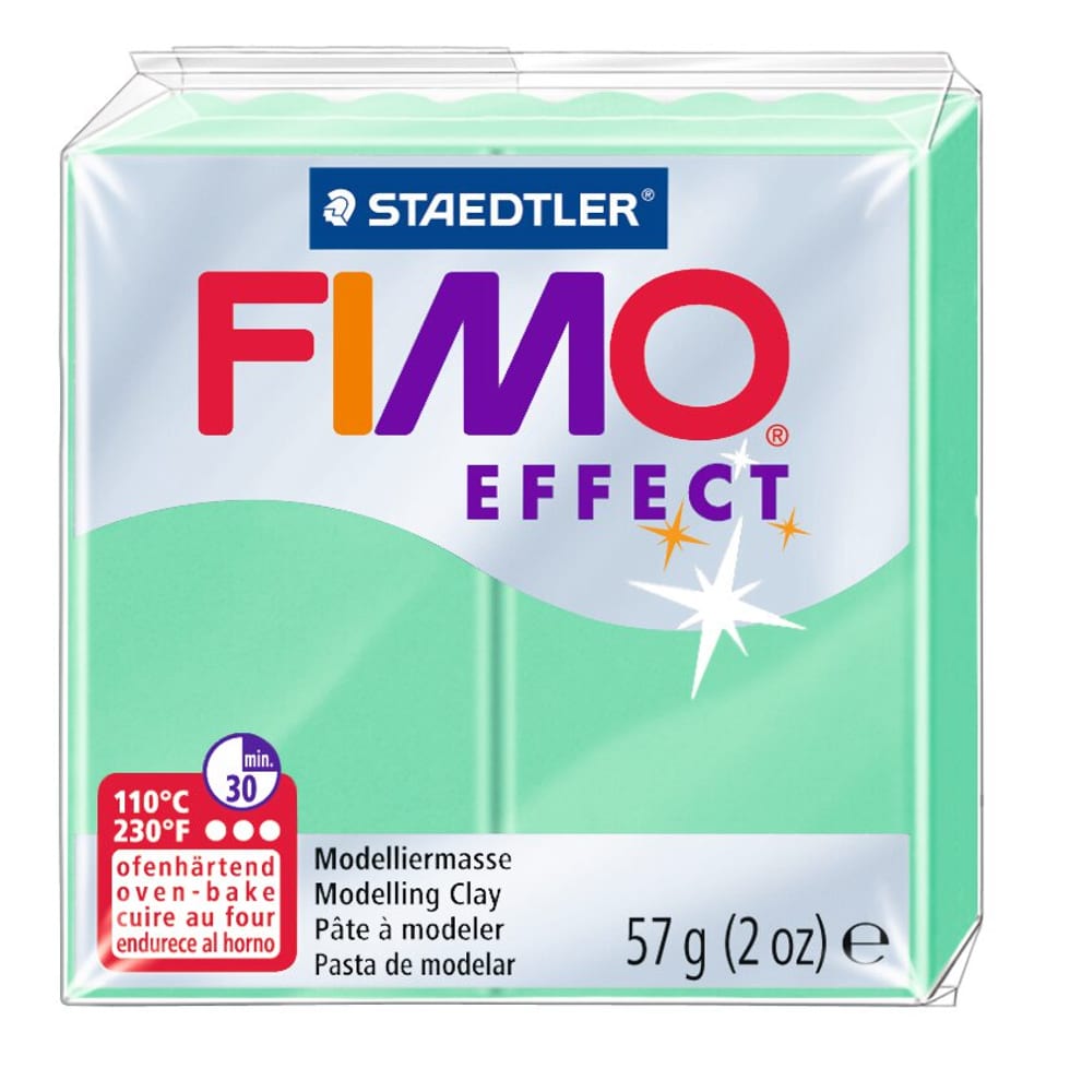 Effect Fimo Soft vert metallic Pâte à modeler Fimo 666238400000 Photo no. 1
