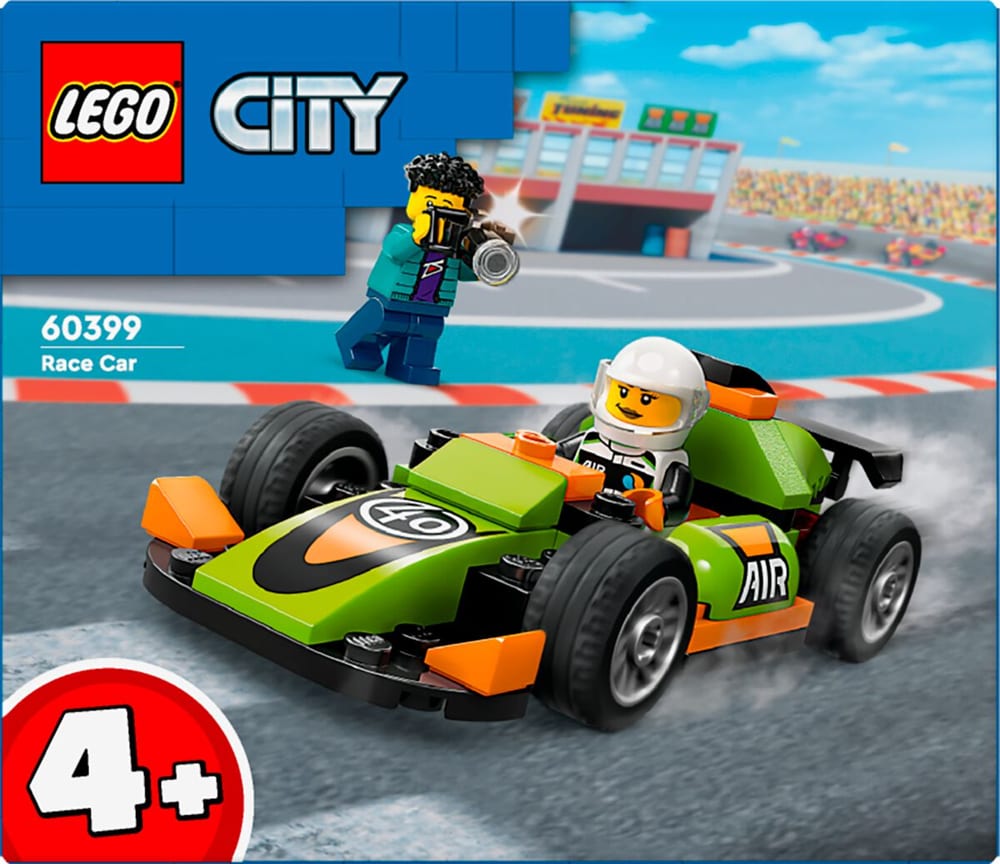 City 60399 Auto da corsa verde LEGO® 741910800000 N. figura 1