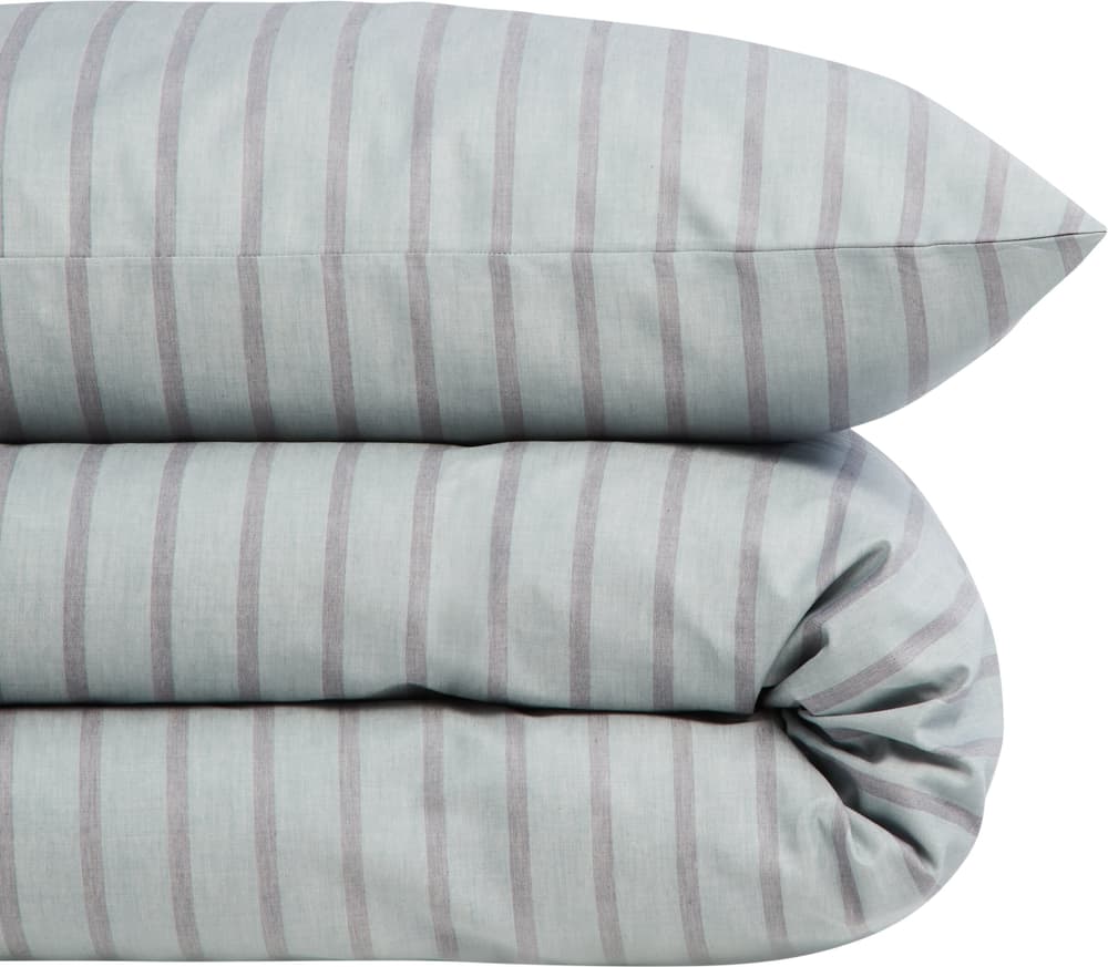 AYO Housse de couette en satin AYO Housse de couette en satin 451339712542 Dimensions Fourre de duvet - 200 x 210 cm Couleur Trooper Photo no. 1