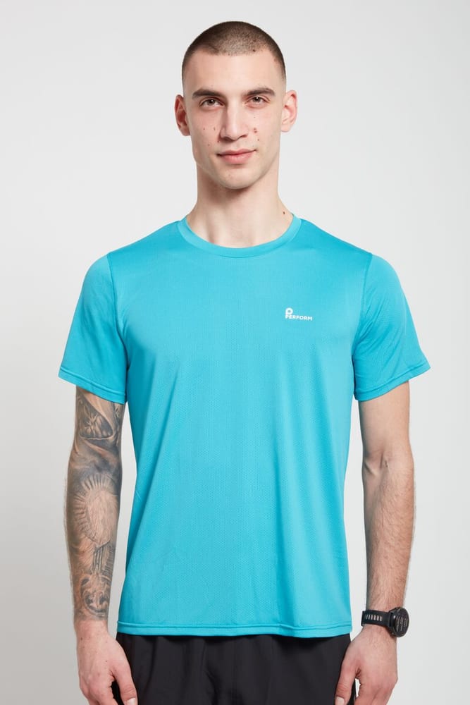 T-Shirt T-shirt Perform 467731100344 Taille S Couleur turquoise Photo no. 1