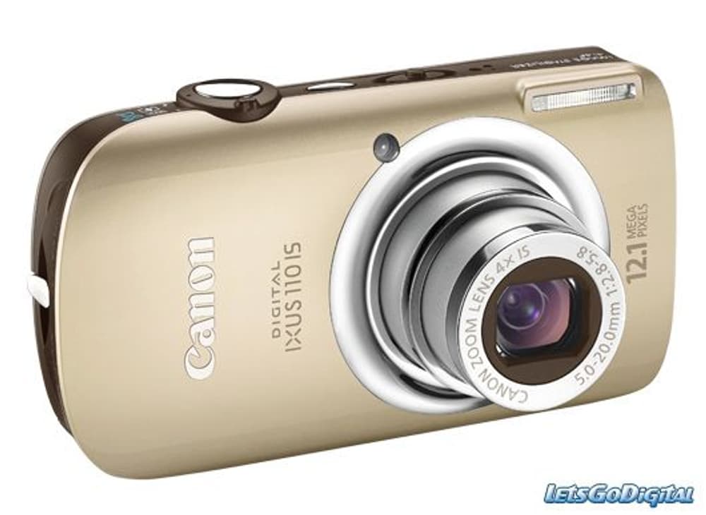 L-Canon IXUS 110 IS gold Canon 79332120000009 Photo n°. 1