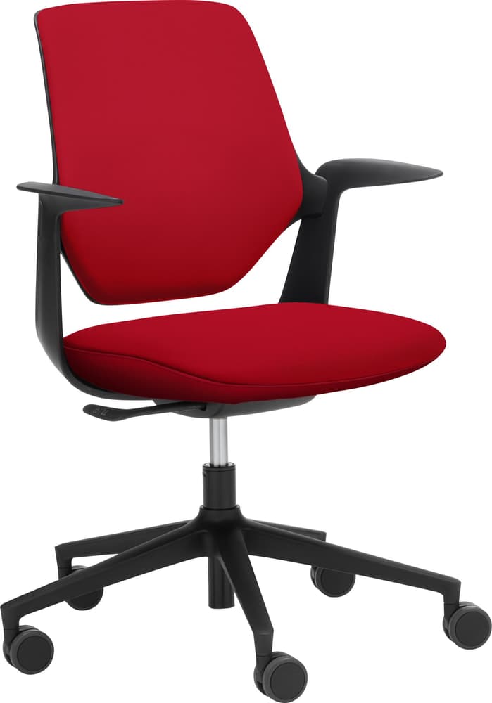 TRILLO Pro Chaise de bureau 401513300030 Dimensions L: 68.0 cm x P: 42.0 cm x H: 88.0 cm Couleur Rouge Photo no. 1