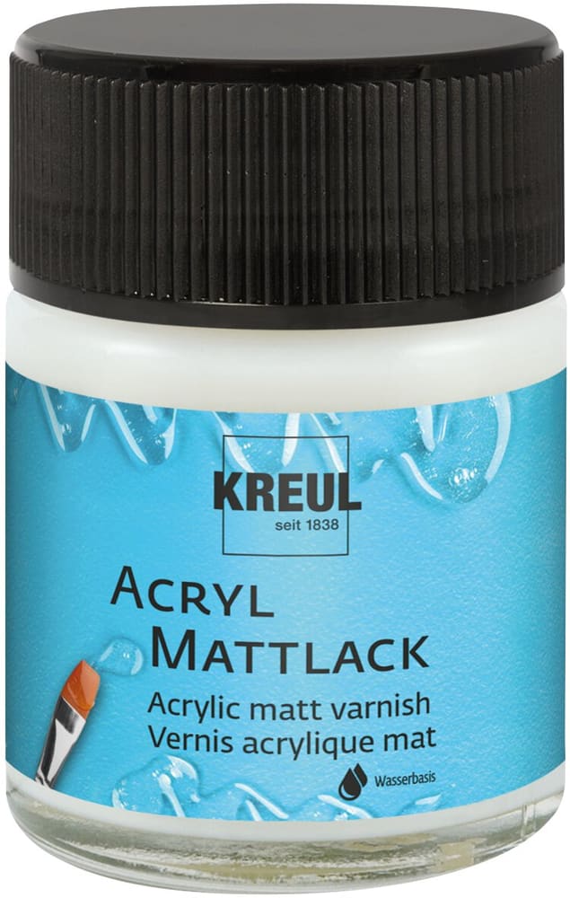 C.KREUL Acryl-Mattlack auf Wasserbasis Transparent 50ml Mattlack C.Kreul 665530200000 Bild Nr. 1