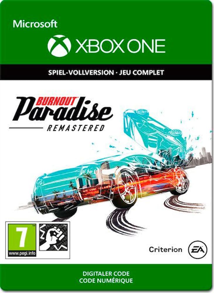 Xbox One - Burnout Paradise - Remastered Game (Download) 785300139761 N. figura 1