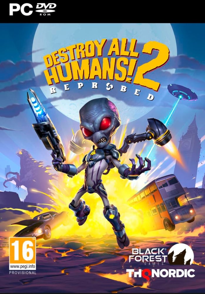 PC -  Destroy All Humans 2: Reprobed F/I Jeu vidéo (boîte) 785300162537 Photo no. 1