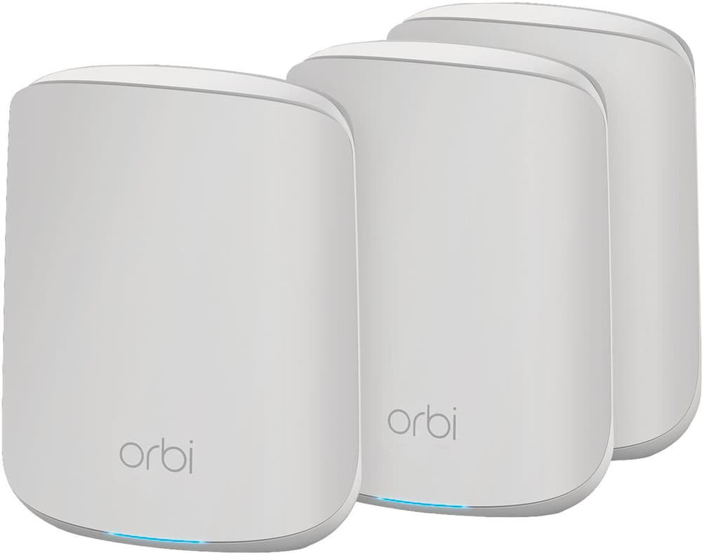Orbi RBK353-100EUS AX1800 WiFi 6 Mesh-WLAN Kit (1x Router, 2x Satelliten) Mesh System Netgear 79829170000020 No. figura 1