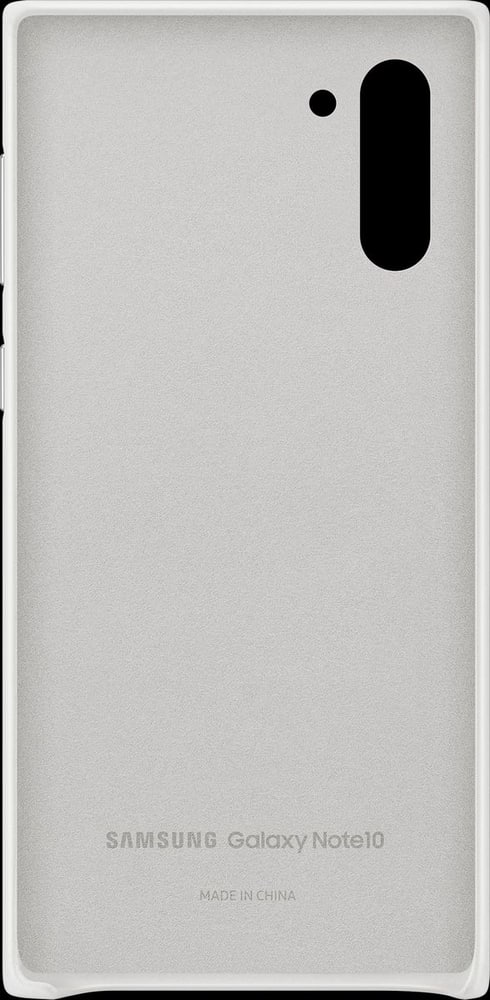 Leather Cover white Coque smartphone Samsung 785300146390 Photo no. 1