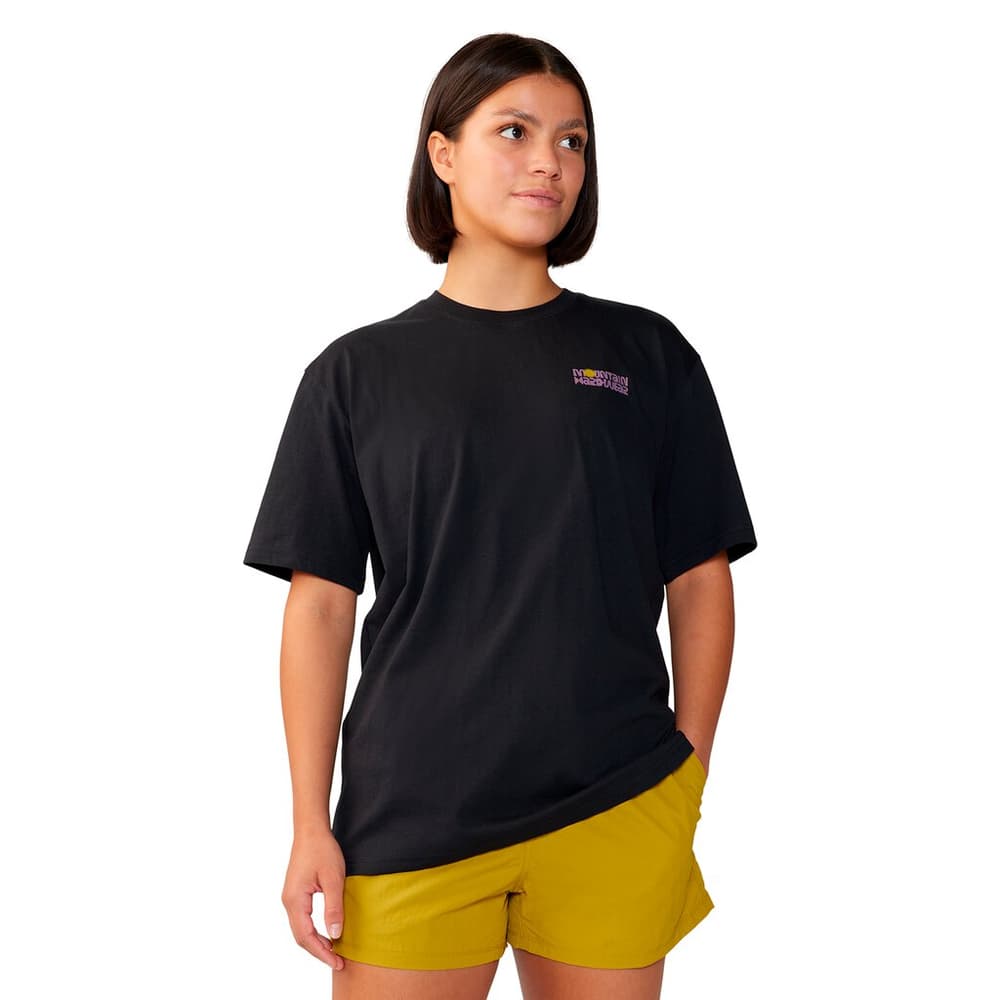 W Tie Dye Earth™ Boxy Short Sleeve T-shirt MOUNTAIN HARDWEAR 474125300520 Taglie L Colore nero N. figura 1