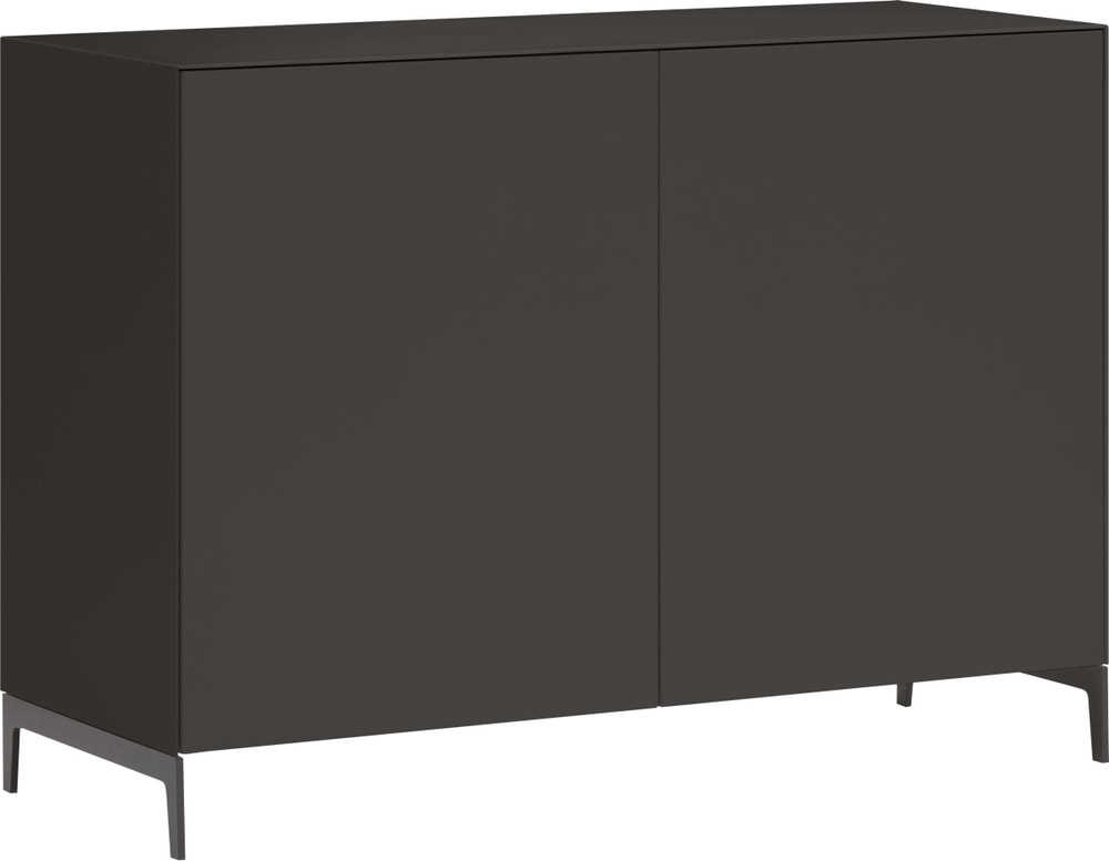 LUX Sideboard LUX Sideboard 400840100000 Grösse B: 120.0 cm x T: 46.0 cm x H: 86.5 cm Farbe Anthrazit Bild Nr. 1