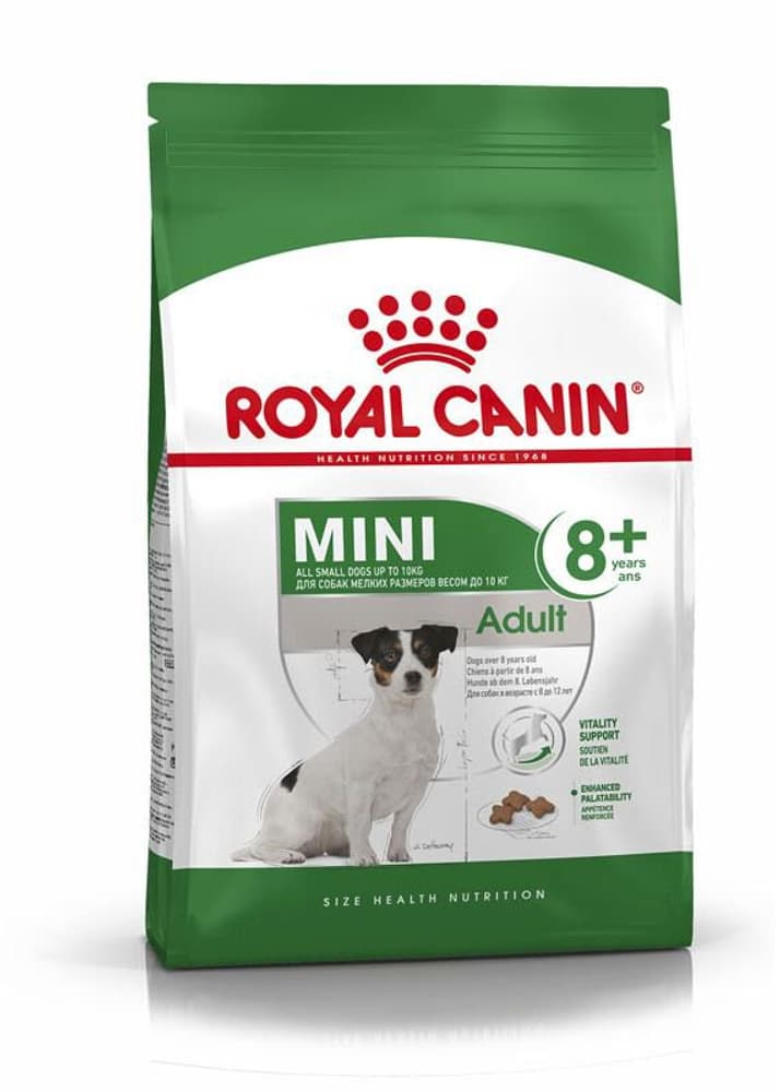 Mini Adult 8+, 0.8 kg Trockenfutter Royal Canin 658685600000 Bild Nr. 1