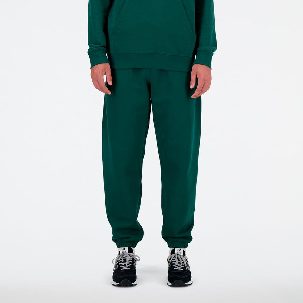 Fleece Jogger Pantalon de survêtement New Balance 474158200360 Taille S Couleur vert Photo no. 1