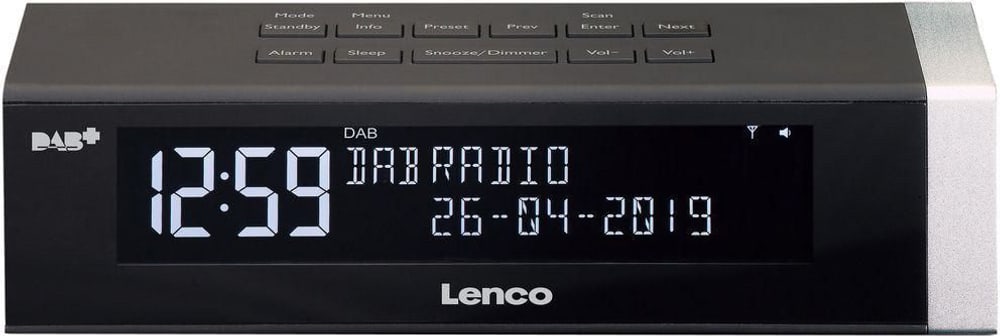 CR-630BK Radiosveglia Lenco 785300148612 N. figura 1