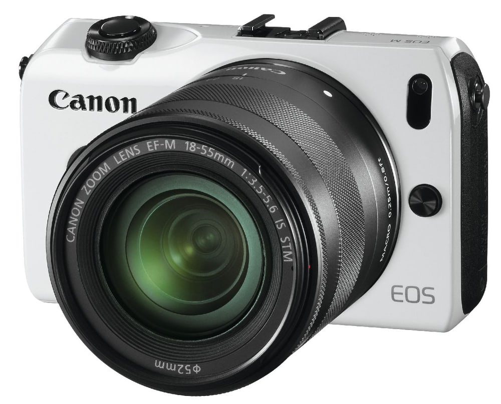 EOS M, 18-55mm weiss Systemkamera Canon 79337770000012 Bild Nr. 1