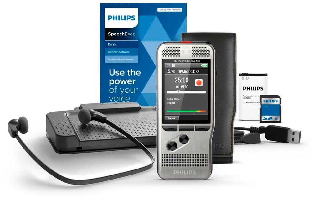 Starter Set DPM6700 Diktiergerät Philips 785302430224 Bild Nr. 1