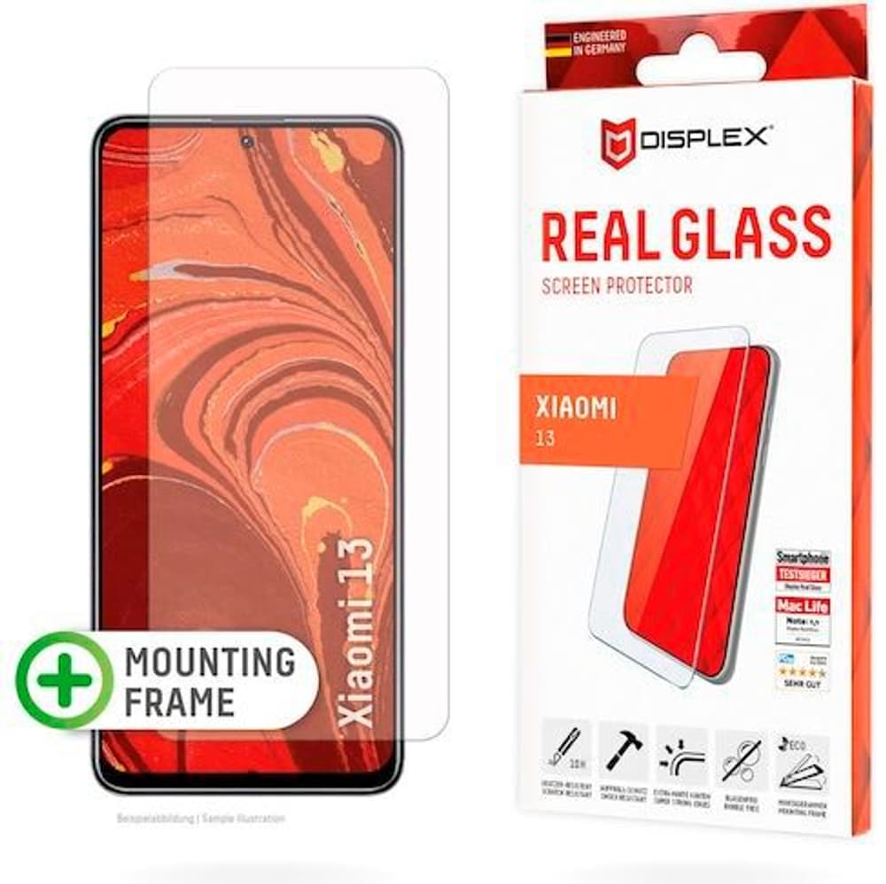 Real Glass Smartphone Schutzfolie Displex 785302415183 Bild Nr. 1