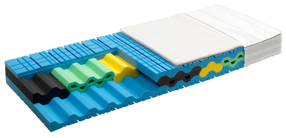 ELANPLUS IV A firm Matelas robusta 403352090910 Largeur 90.0 cm Longueur 190.0 cm Photo no. 1