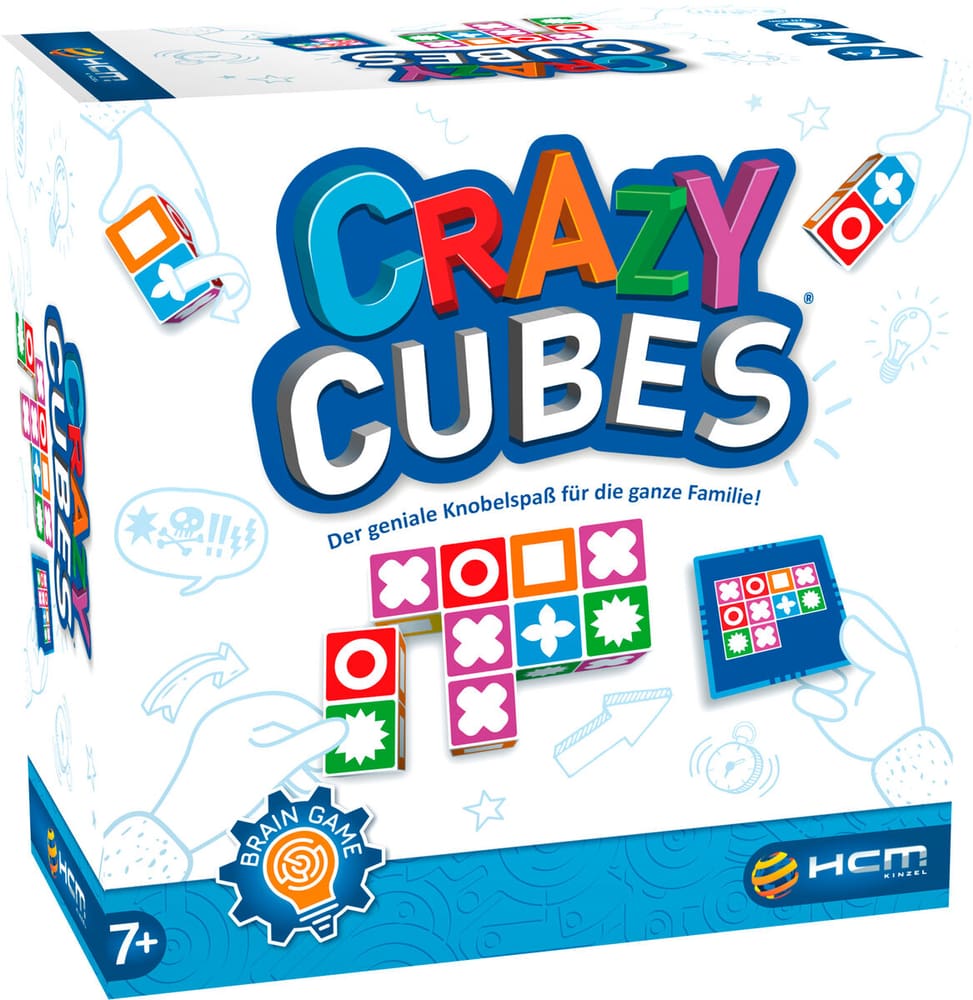 Crazy Cubes Gesellschaftsspiel HCM 743403900000 Bild Nr. 1