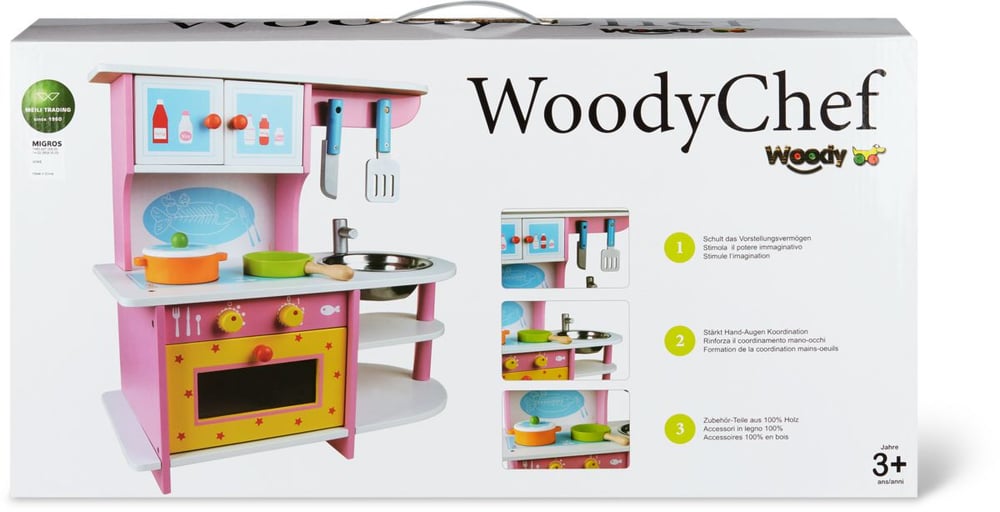 Woody Holzküche mit Zubehör (FSC®) 74638370000016 Bild Nr. 1