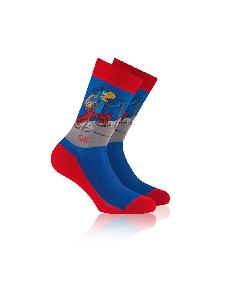 Globi Chaussettes Rohner 477111531030 Taille 31-34 Couleur rouge Photo no. 1