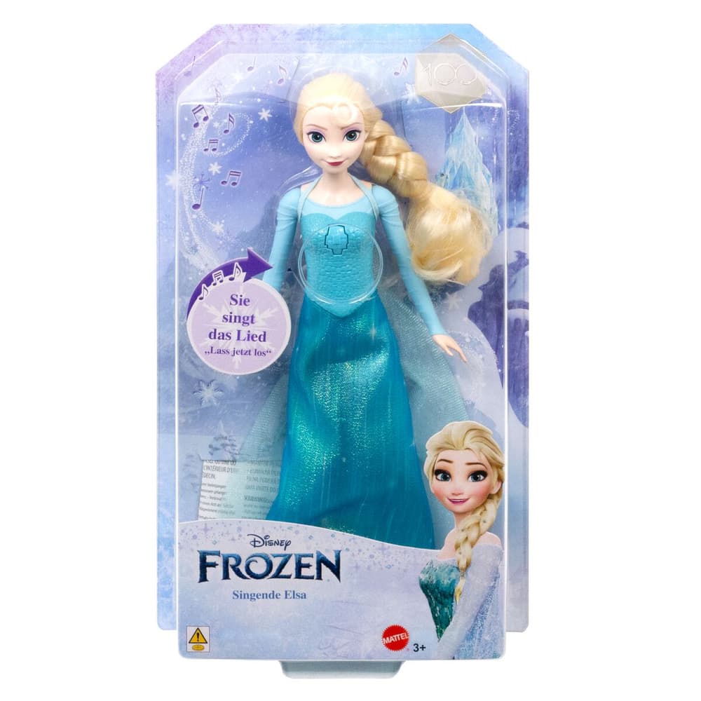 Frozen Elsa HMG32 Sing Bambole Mattel 740128200100 Colore neutro Lingua Tedesco N. figura 1