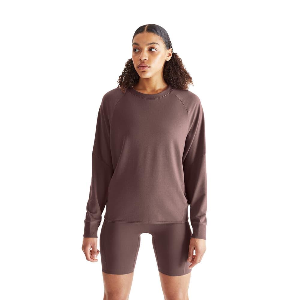 Movement Crew Pull-over On 473245100628 Taille XL Couleur aubergine Photo no. 1