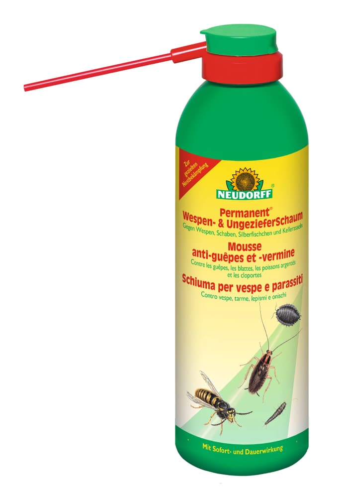 Mousse anti-guêpes et vermine Permanent, 300 ml Lutte contre les insectes Neudorff 658504300000 Photo no. 1