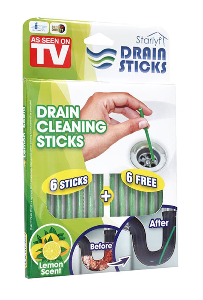 Drain Sticks Detergenti per la casa e detergenti per i sanitari Best Direct 603764000000 N. figura 1