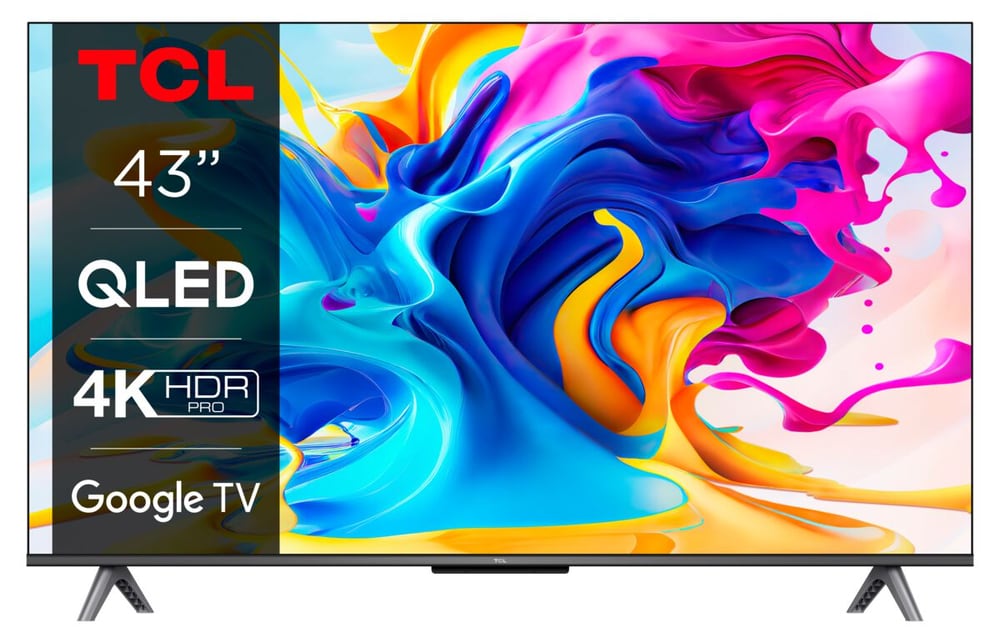 43C645 (43", 4K, QLED, Android OS) TV TCL 785302414427 Bild Nr. 1