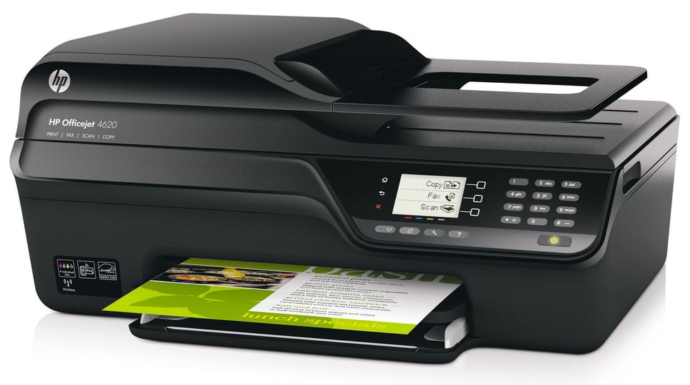 HP Officejet 4622 Stampante/scanner/fotocopiatrice/ fax M-Budget 79726660000012 No. figura 1