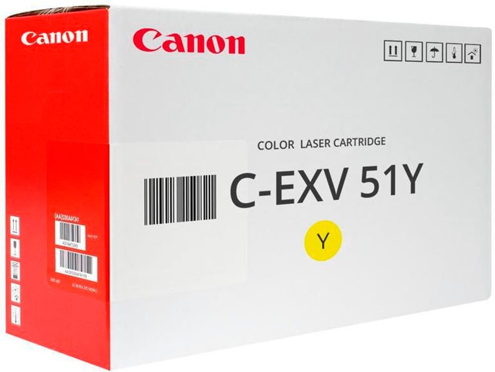 Yellow C-EXV 51 Toner Canon 785302431999 Photo no. 1