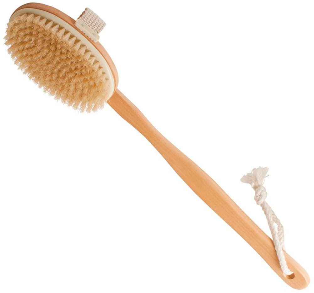 Brosse de bain avec poils de sanglier Brosse de bain Croll & Denecke 676164800000 Photo no. 1