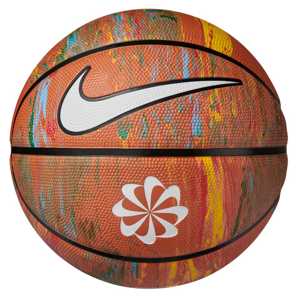 Recycled Playground 8P Pallone da pallacanestro Nike 461976200770 Taglie 7 Colore marrone N. figura 1