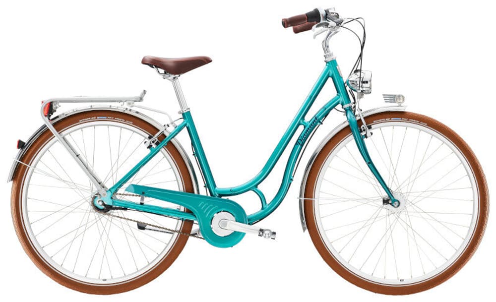 Topas Grande Finale Vélo de ville Diamant 465237000582 Couleur turquoise claire Tailles du cadre L Photo no. 1
