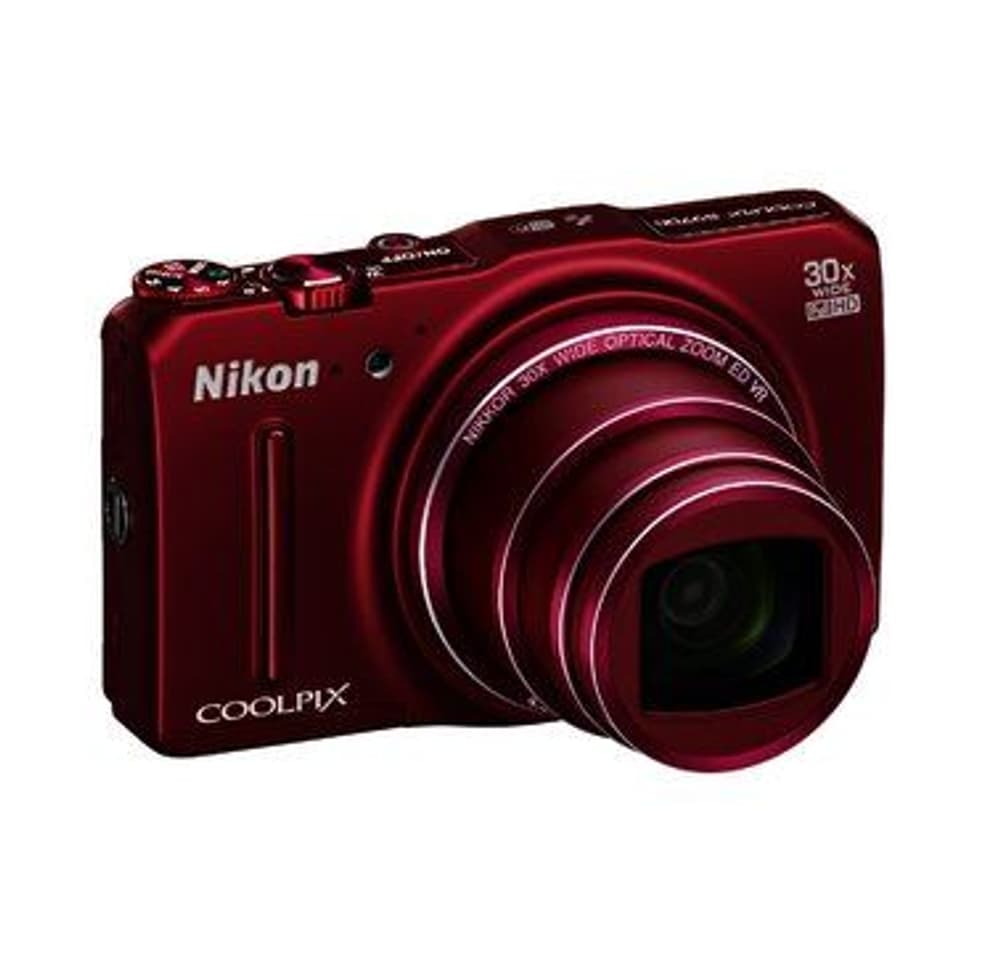 Nikon Coolpix S9700 Kompaktkamera rot Nikon 95110006059914 Bild Nr. 1