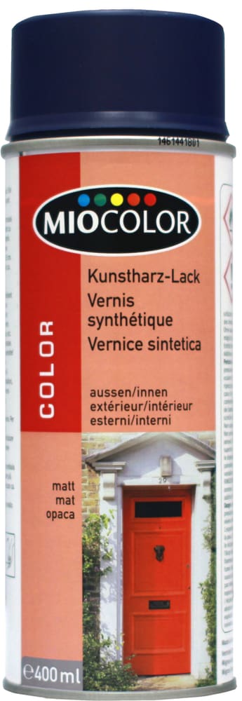 Vernice spray a base di resina sintetica opaco Lacca colorata Miocolor 660819600000 N. figura 1