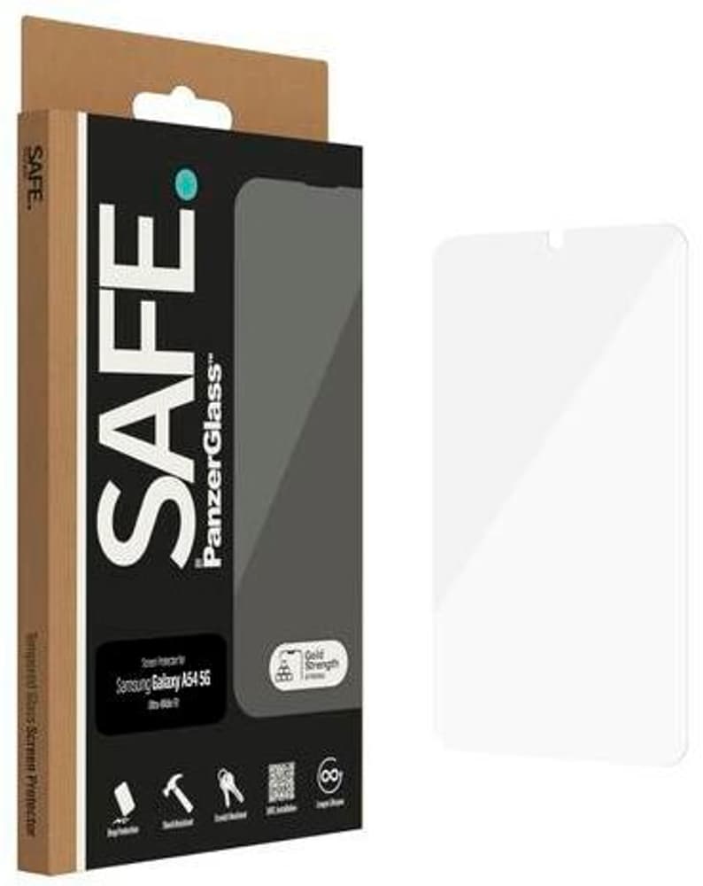 Ultra Wide Fit Galaxy A54 Smartphone Schutzfolie SAFE. 785300197500 Bild Nr. 1