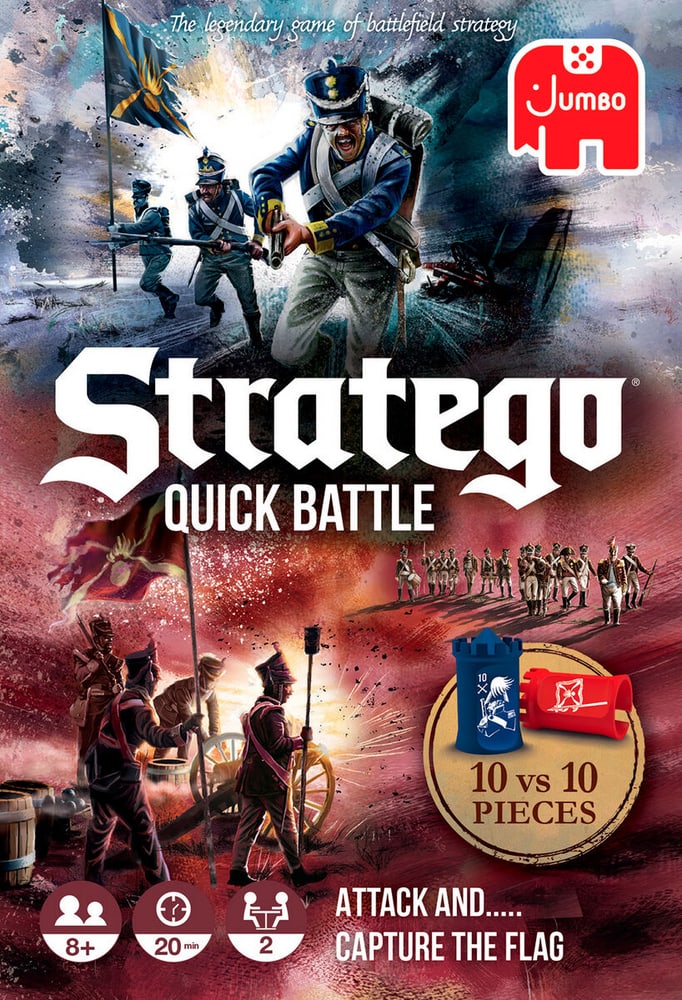 Stratego Quick Battle Giochi di società Jumbo 743402200000 N. figura 1