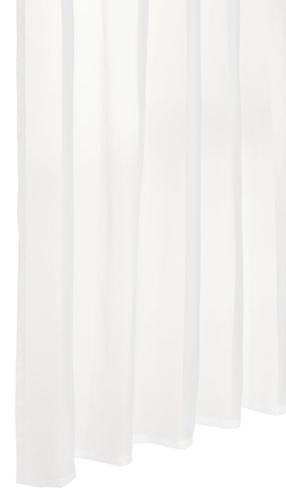 ISA Rideau prêt à poser jour 430298520610 Couleur Blanc Dimensions L: 140.0 cm x H: 245.0 cm Photo no. 1