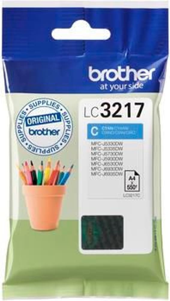 LC-3217C cyan Cartouche d’encre Brother 798538300000 Photo no. 1