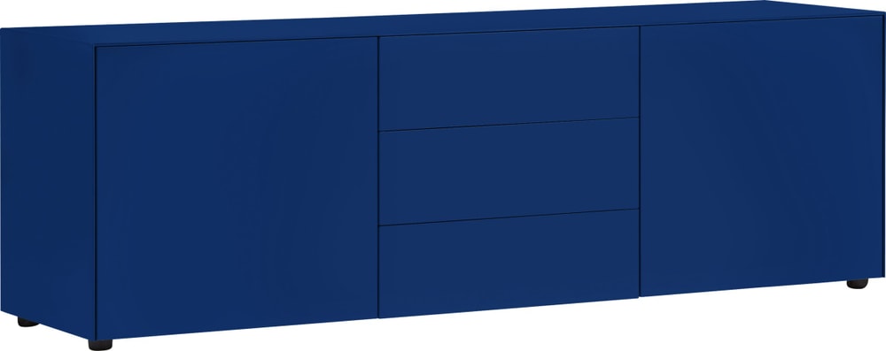 LUX Lowboard 400840900040 Grösse B: 180.0 cm x T: 46.0 cm x H: 56.0 cm Farbe Blau Bild Nr. 1