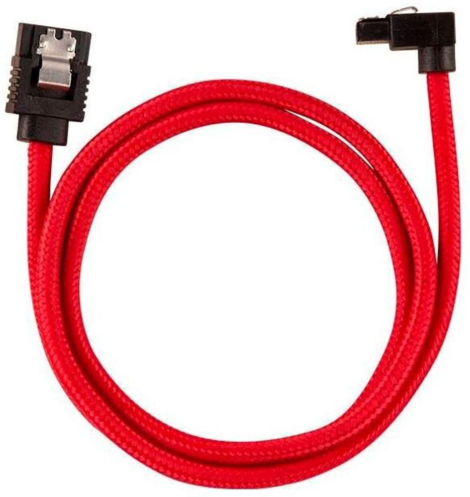 SATA3-Kabel Premium Set Rot 60 cm gewinkelt Datenkabel intern Corsair 785300192015 Bild Nr. 1