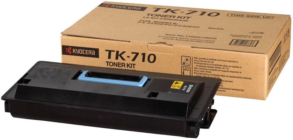 TK-710 Black Toner Kyocera 785302430611 N. figura 1