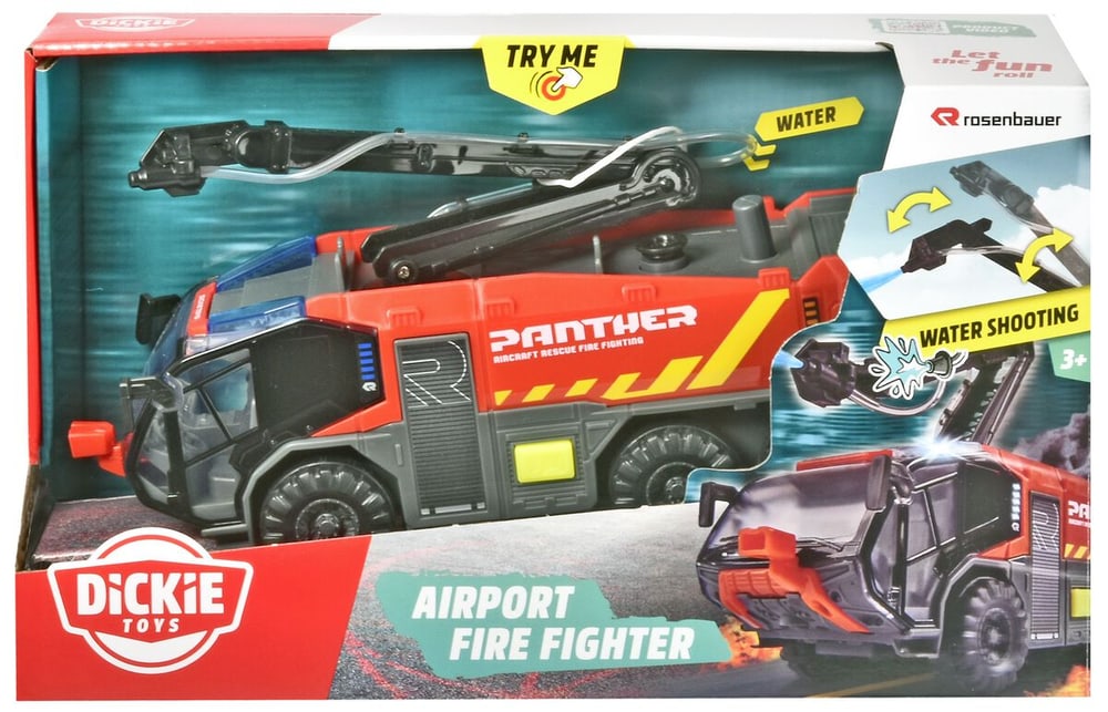 Airport Fire Engine Macchinine Dickie Toys 748662600000 N. figura 1