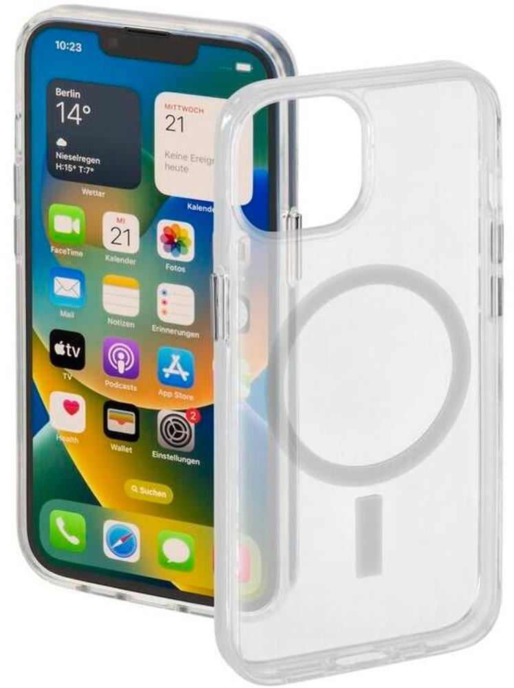 MagCase Safety Apple iPhone 14 Plus, Transparent Cover smartphone Hama 785300184445 N. figura 1