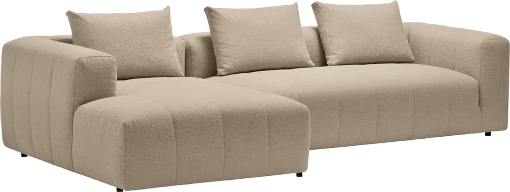 RAYAS Ecksofa 405885150174 Grösse B: 303.0 cm x T: 158.0 cm x H: 64.5 cm Farbe Beige Bild Nr. 1